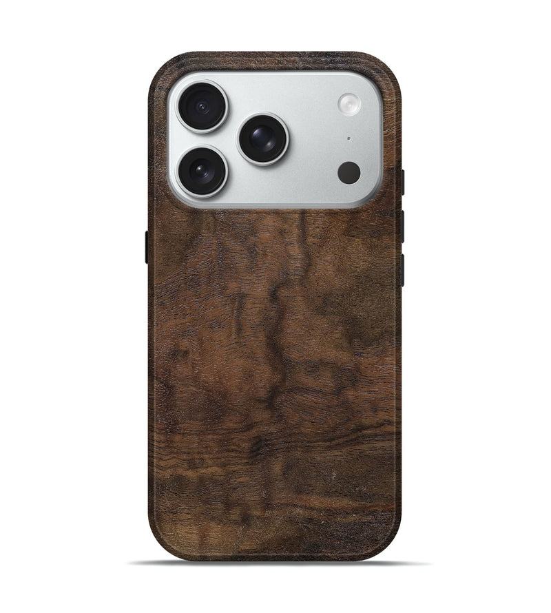 iPhone 18 Pro Wood Live Edge Phone Case - Mathew (Solid Wood, 832424)