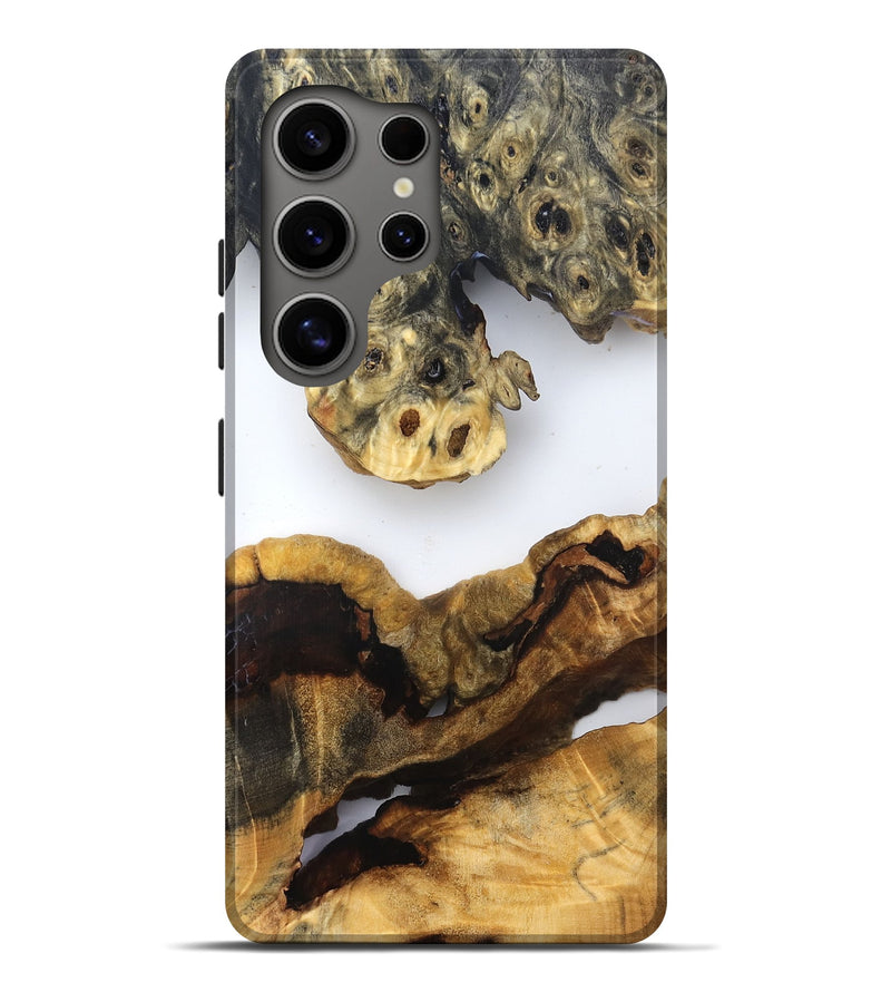 Galaxy S25 Ultra Wood Live Edge Phone Case - Ransom (Clear, 832663)