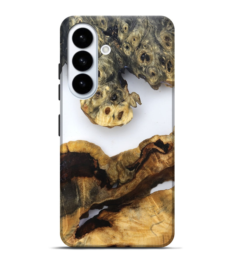 Galaxy S26 Plus Wood Live Edge Phone Case - Ransom (Clear, 832663)