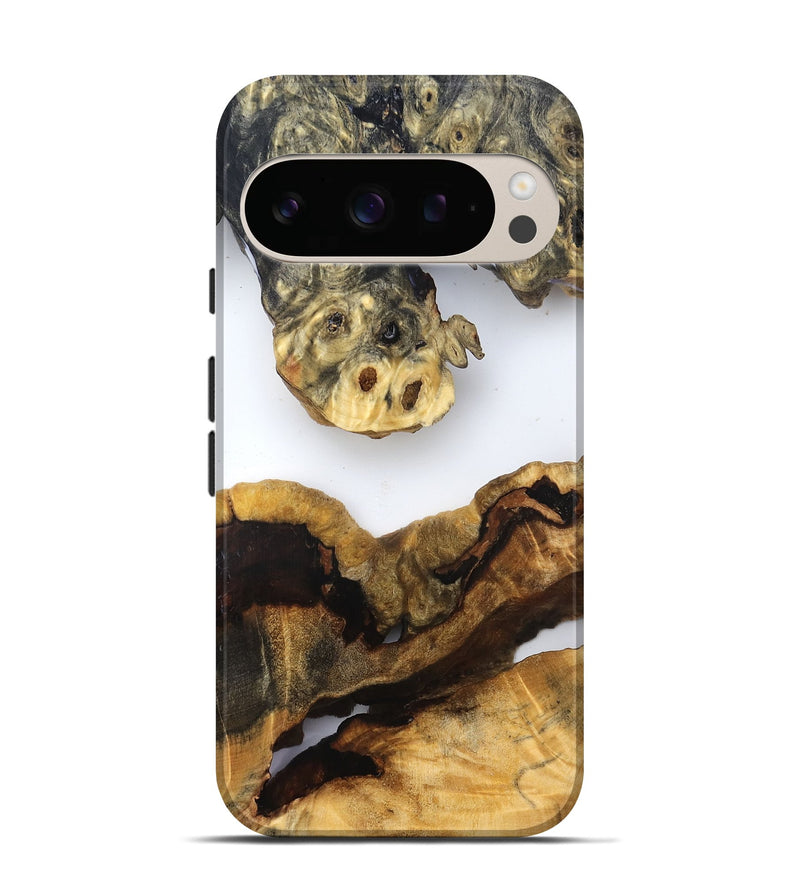 Pixel 10 Pro Wood Live Edge Phone Case - Ransom (Clear, 832663)