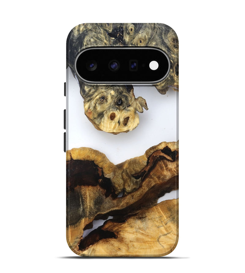 Pixel 11 Pro Wood Live Edge Phone Case - Ransom (Clear, 832663)