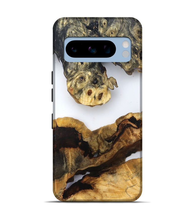 Pixel 8 Pro Wood Live Edge Phone Case - Ransom (Clear, 832663)