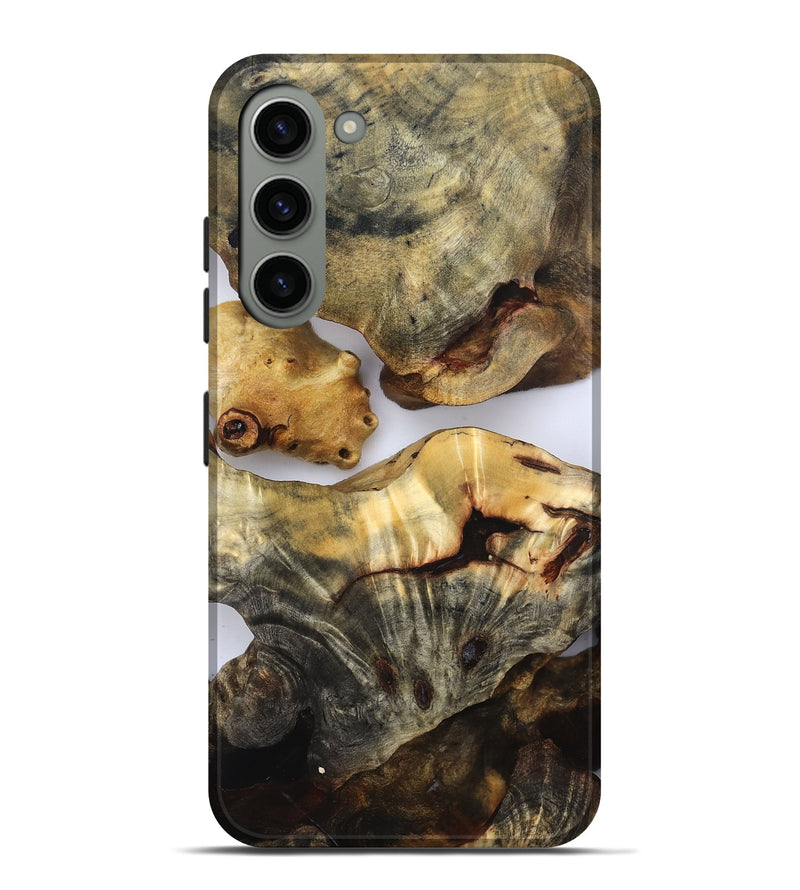 Galaxy S23 Plus Wood Live Edge Phone Case - Kaylen (Clear, 832665)