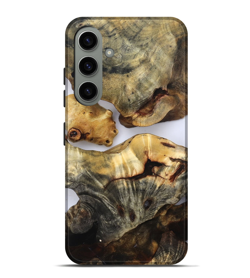 Galaxy S24 Plus Wood Live Edge Phone Case - Kaylen (Clear, 832665)