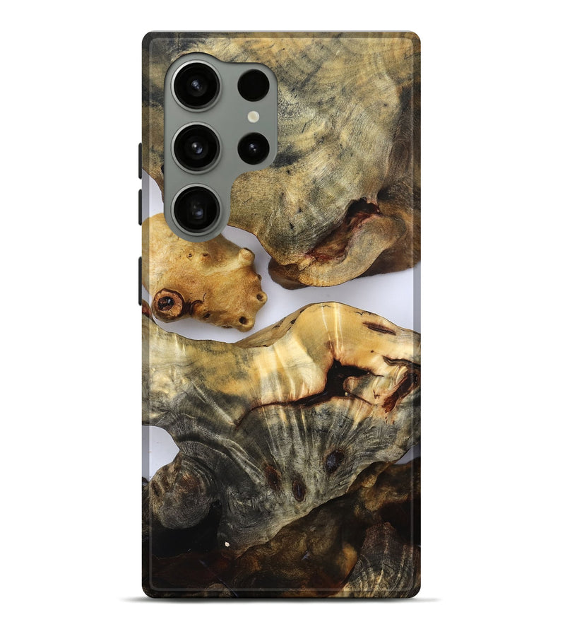 Galaxy S24 Ultra Wood Live Edge Phone Case - Kaylen (Clear, 832665)