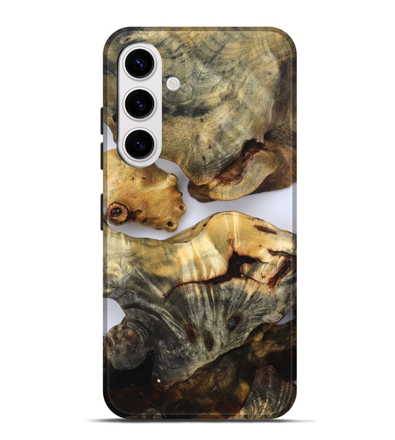 Galaxy S25 Plus Wood Live Edge Phone Case - Kaylen (Clear, 832665)