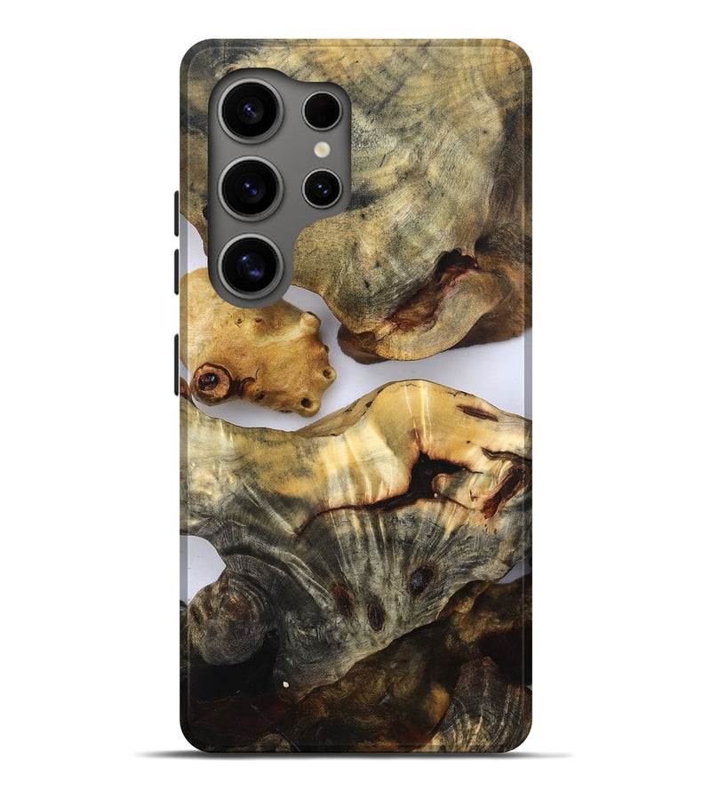 Galaxy S25 Ultra Wood Live Edge Phone Case - Kaylen (Clear, 832665)