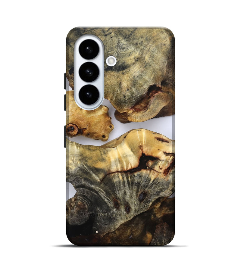Galaxy S26 Wood Live Edge Phone Case - Kaylen (Clear, 832665)