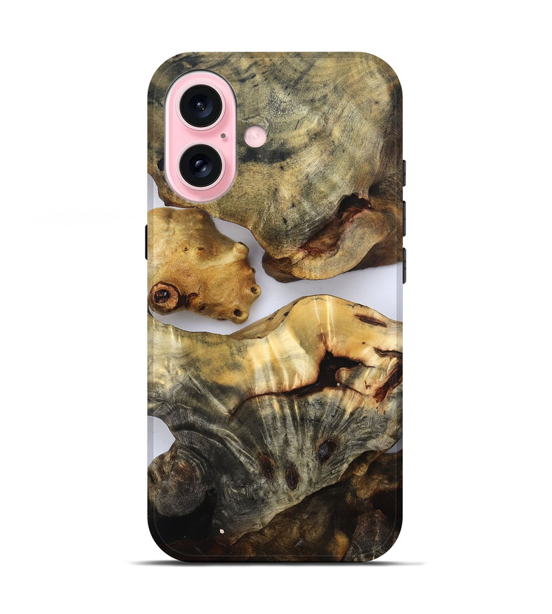 iPhone 17 Wood Live Edge Phone Case - Kaylen (Clear, 832665)