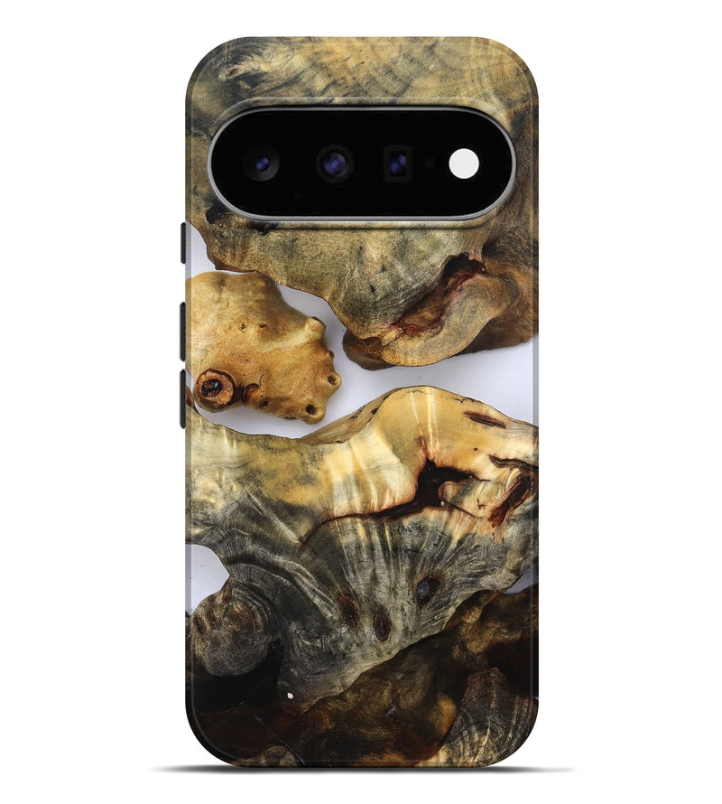Pixel 11 Pro XL Wood Live Edge Phone Case - Kaylen (Clear, 832665)