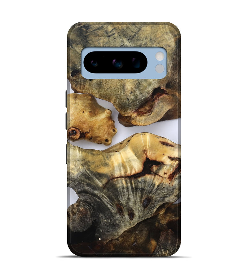 Pixel 8 Pro Wood Live Edge Phone Case - Kaylen (Clear, 832665)