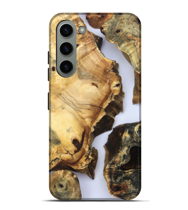 Galaxy S23 Plus Wood Live Edge Phone Case - Janene (Clear, 832668)
