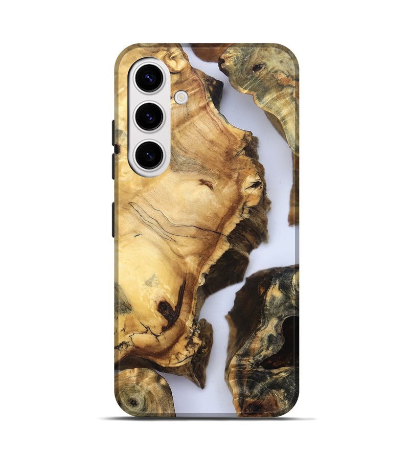 Galaxy S25 Wood Live Edge Phone Case - Janene (Clear, 832668)