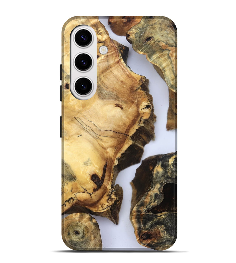 Galaxy S25 Plus Wood Live Edge Phone Case - Janene (Clear, 832668)