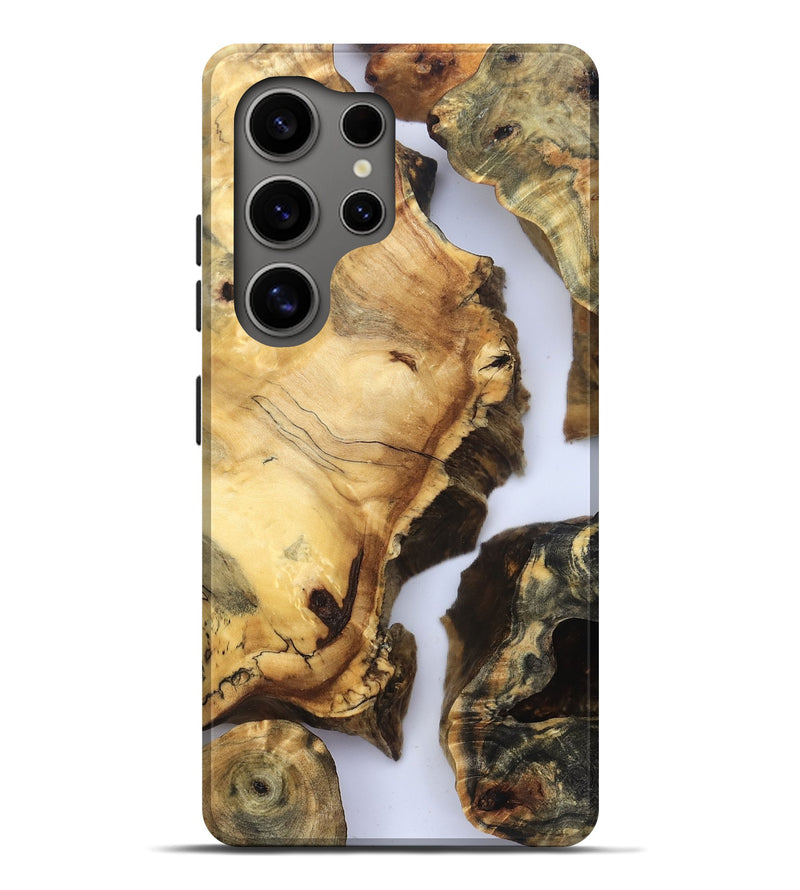 Galaxy S25 Ultra Wood Live Edge Phone Case - Janene (Clear, 832668)