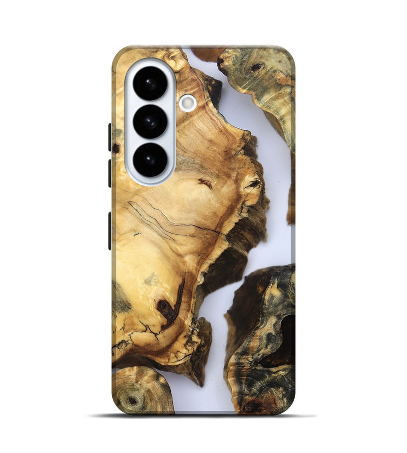 Galaxy S26 Wood Live Edge Phone Case - Janene (Clear, 832668)