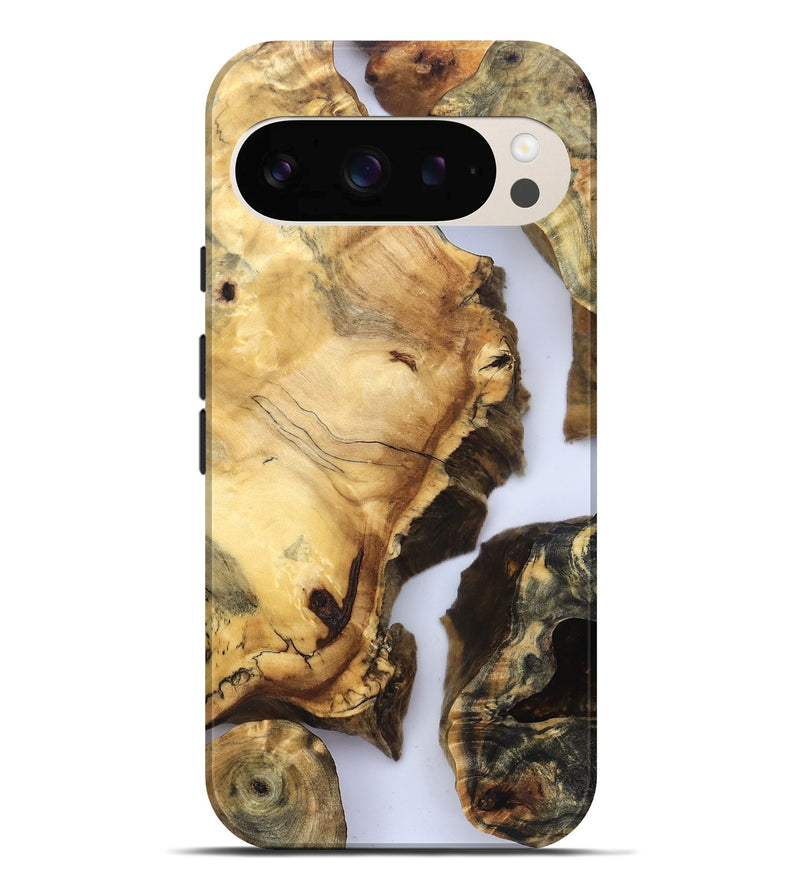 Pixel 10 Pro XL Wood Live Edge Phone Case - Janene (Clear, 832668)
