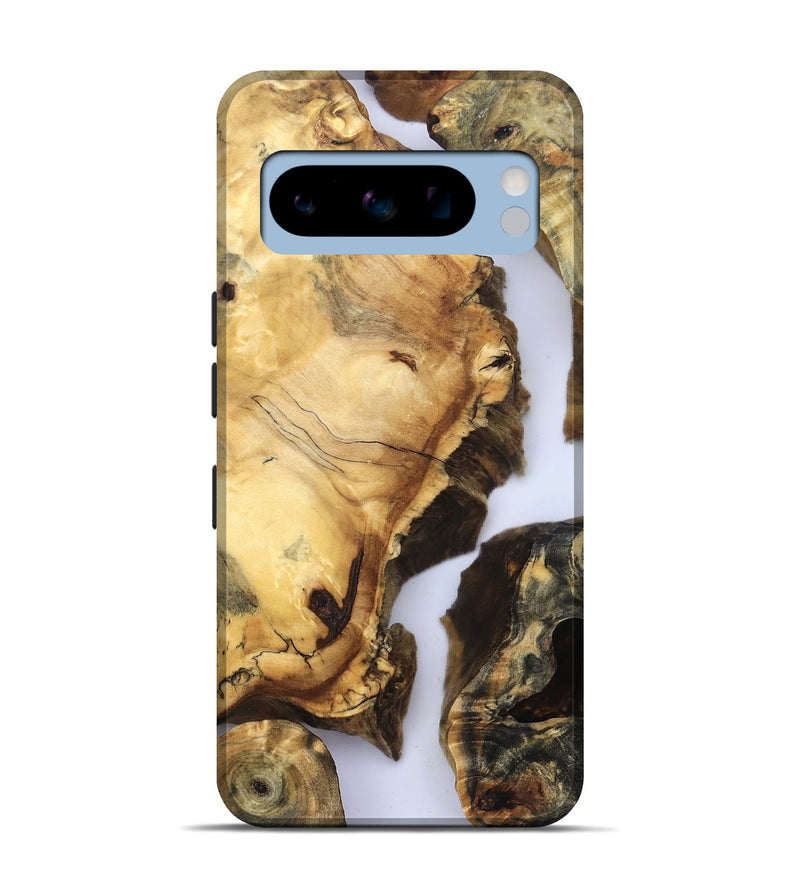 Pixel 8 Pro Wood Live Edge Phone Case - Janene (Clear, 832668)