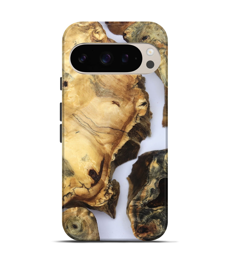 Pixel 9 Wood Live Edge Phone Case - Janene (Clear, 832668)