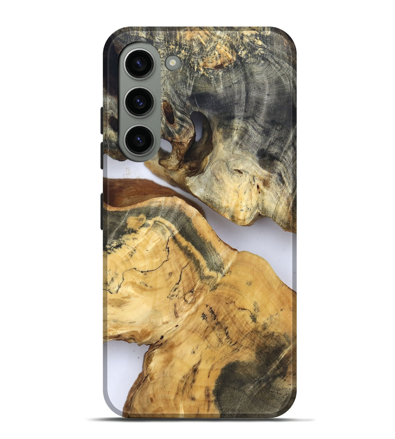 Galaxy S23 Plus Wood Live Edge Phone Case - Rihanna (Clear, 832671)