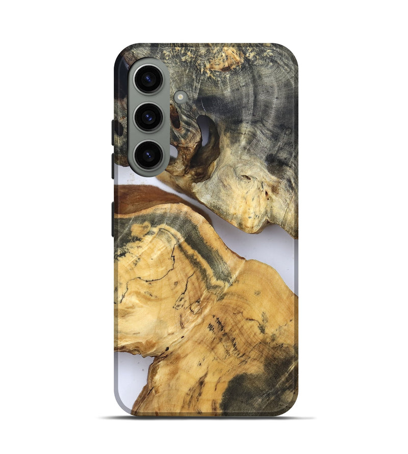 Galaxy S24 Wood Live Edge Phone Case - Rihanna (Clear, 832671)