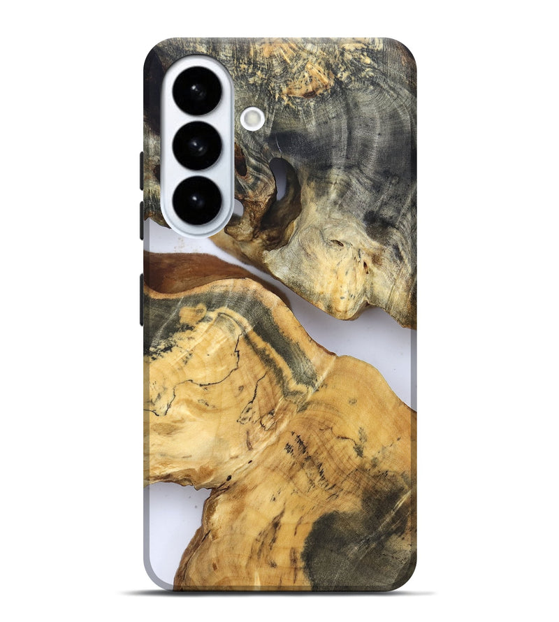 Galaxy S26 Plus Wood Live Edge Phone Case - Rihanna (Clear, 832671)