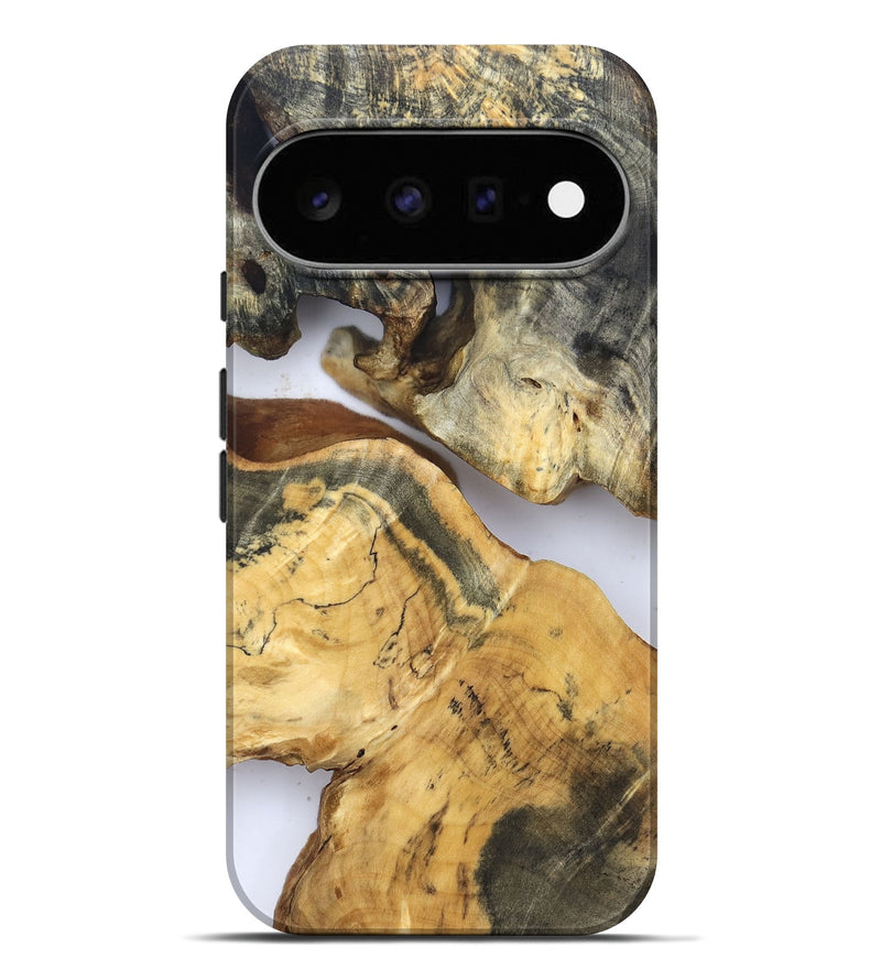 Pixel 11 Pro XL Wood Live Edge Phone Case - Rihanna (Clear, 832671)