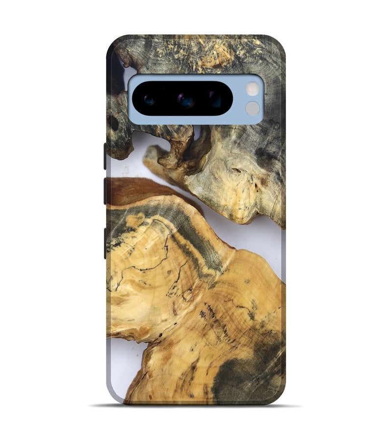 Pixel 8 Pro Wood Live Edge Phone Case - Rihanna (Clear, 832671)