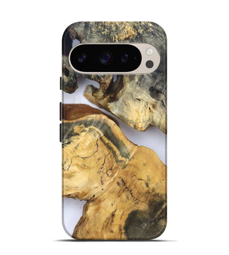 Pixel 9 Wood Live Edge Phone Case - Rihanna (Clear, 832671)