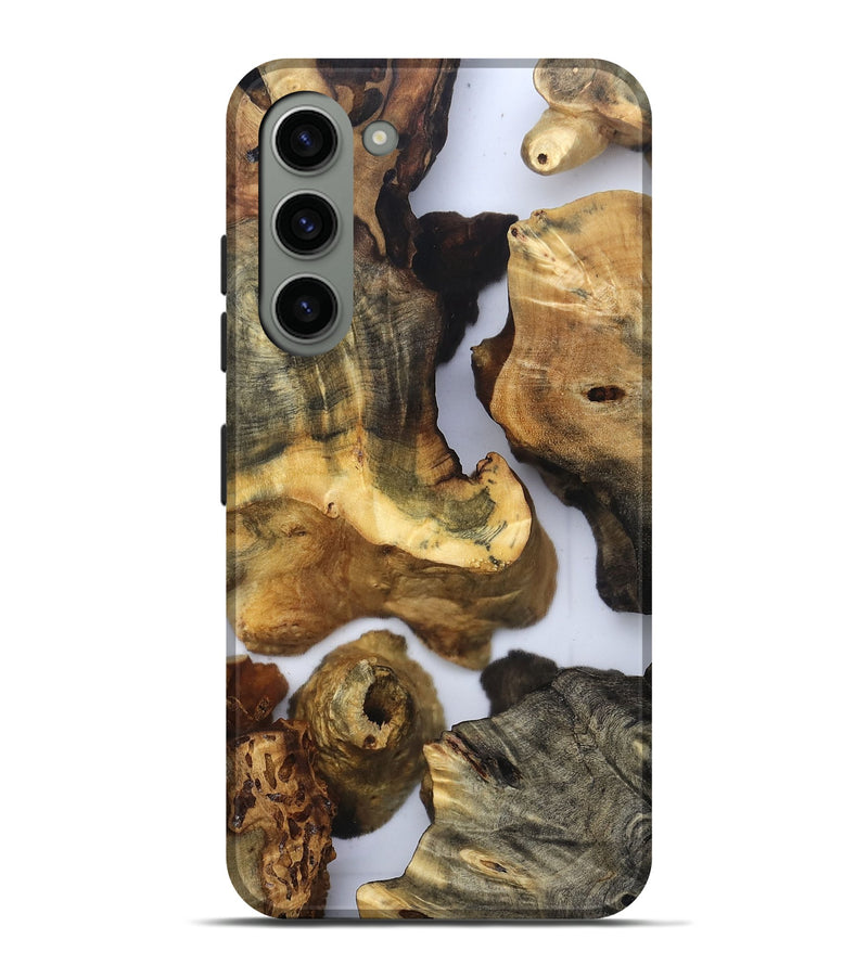 Galaxy S23 Plus Wood Live Edge Phone Case - Lucie (Clear, 832673)