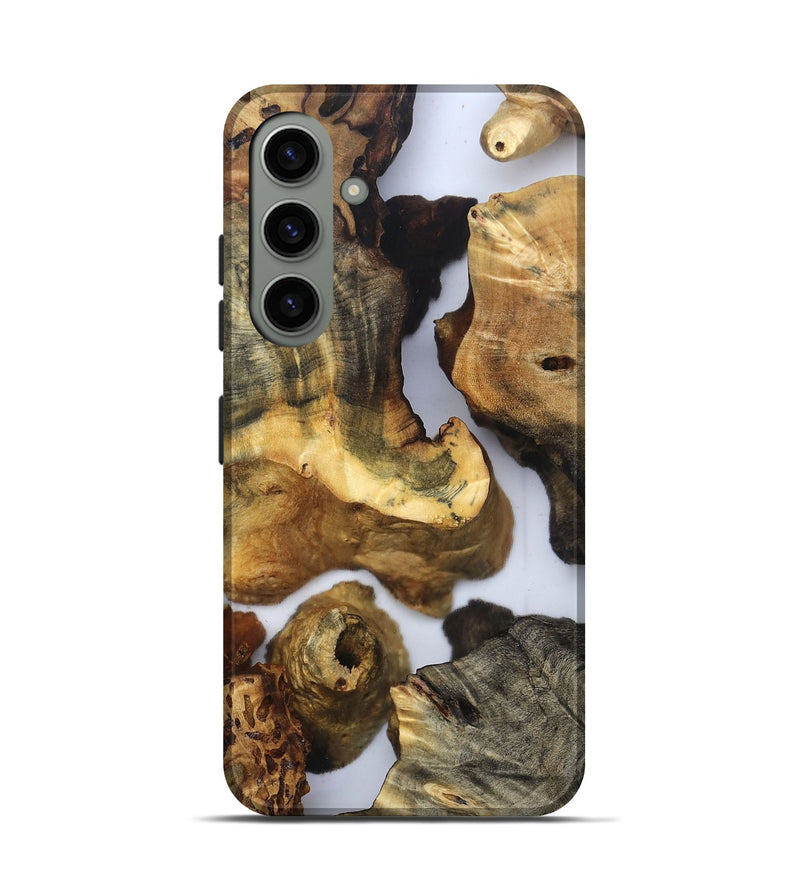 Galaxy S24 Wood Live Edge Phone Case - Lucie (Clear, 832673)