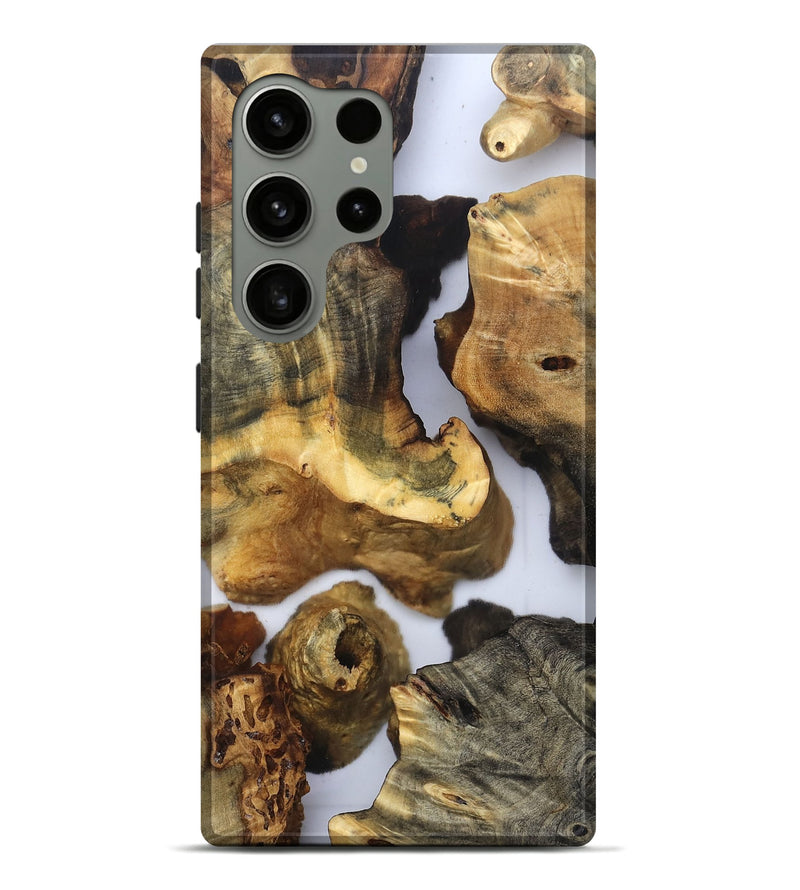 Galaxy S24 Ultra Wood Live Edge Phone Case - Lucie (Clear, 832673)