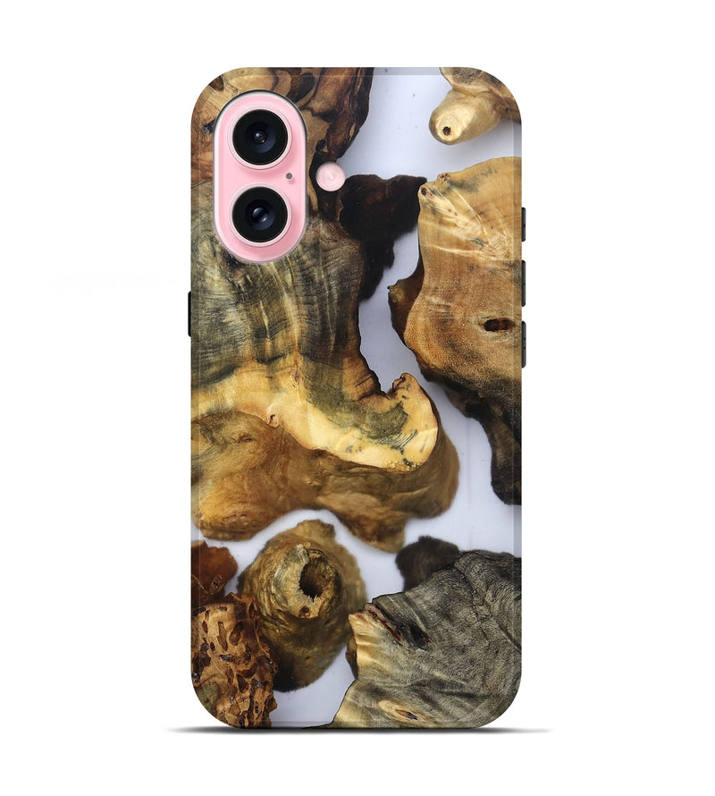 iPhone 17 Wood Live Edge Phone Case - Lucie (Clear, 832673)