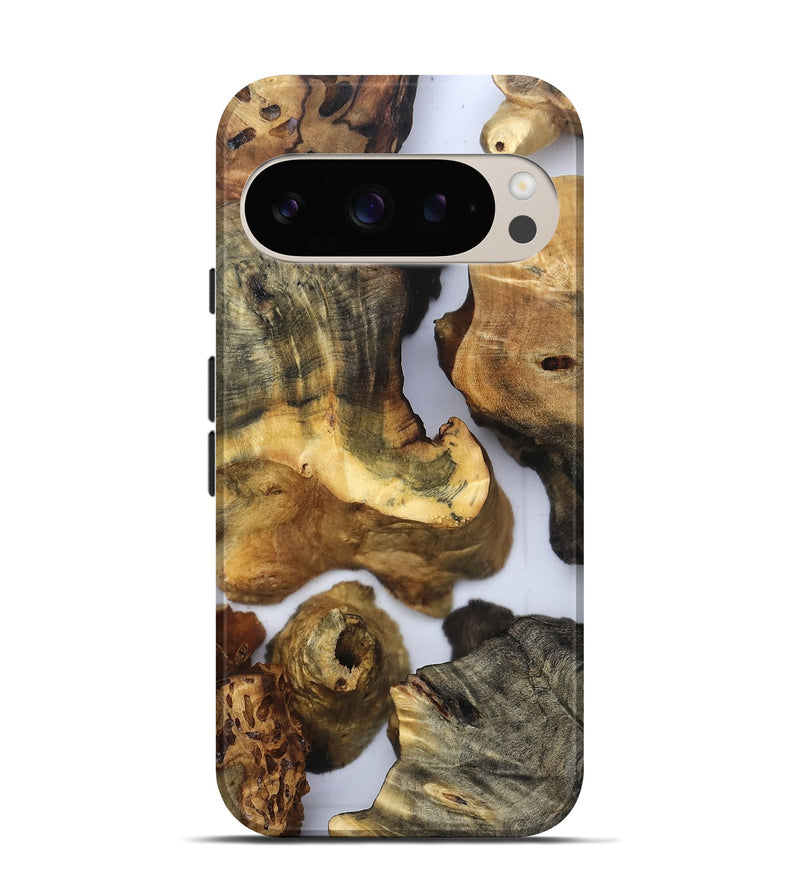 Pixel 10 Pro Wood Live Edge Phone Case - Lucie (Clear, 832673)