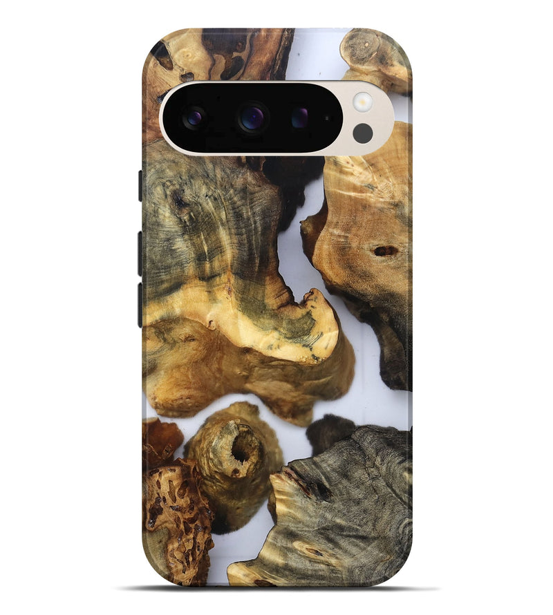 Pixel 10 Pro XL Wood Live Edge Phone Case - Lucie (Clear, 832673)