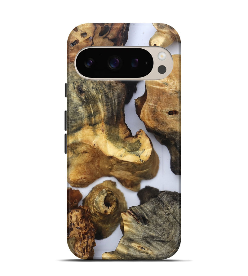 Pixel 9 Wood Live Edge Phone Case - Lucie (Clear, 832673)