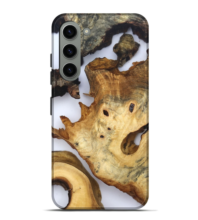 Galaxy S23 Plus Wood Live Edge Phone Case - Thelma (Clear, 832674)