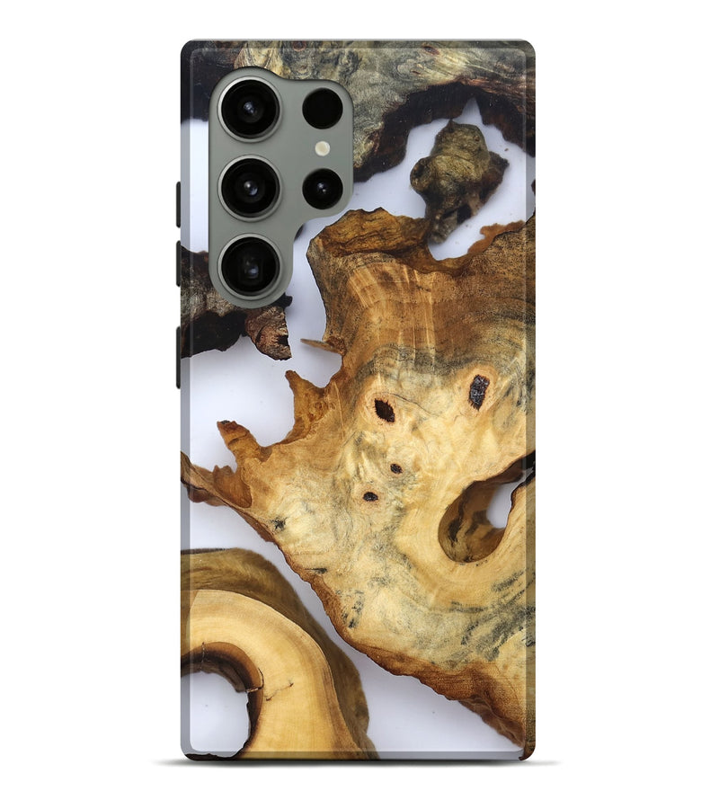 Galaxy S24 Ultra Wood Live Edge Phone Case - Thelma (Clear, 832674)