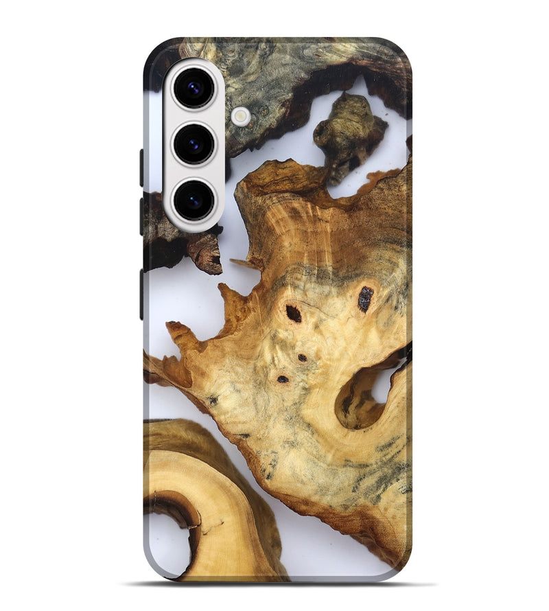 Galaxy S25 Plus Wood Live Edge Phone Case - Thelma (Clear, 832674)