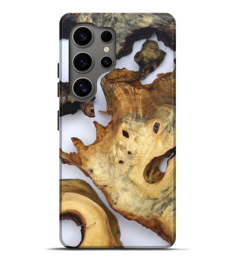 Galaxy S25 Ultra Wood Live Edge Phone Case - Thelma (Clear, 832674)