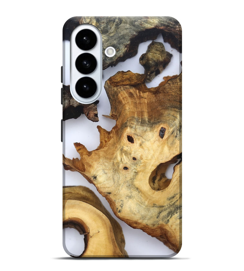 Galaxy S26 Plus Wood Live Edge Phone Case - Thelma (Clear, 832674)