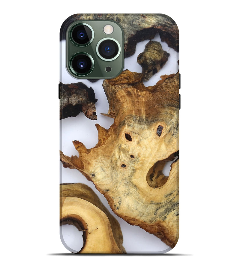 iPhone 13 Pro Max Wood Live Edge Phone Case - Thelma (Clear, 832674)