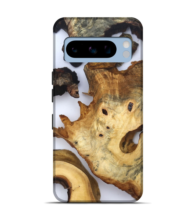 Pixel 8 Pro Wood Live Edge Phone Case - Thelma (Clear, 832674)