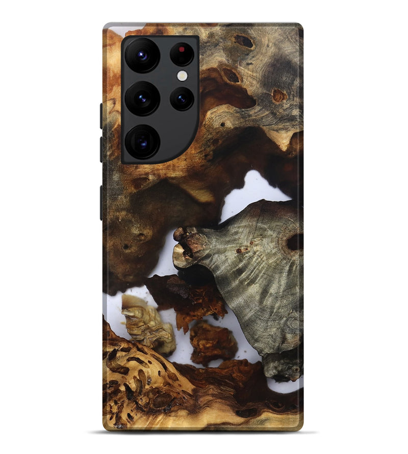 Galaxy S22 Ultra Wood Live Edge Phone Case - Ensley (Clear, 832675)