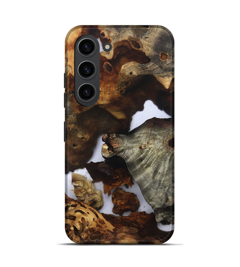 Galaxy S23 Wood Live Edge Phone Case - Ensley (Clear, 832675)