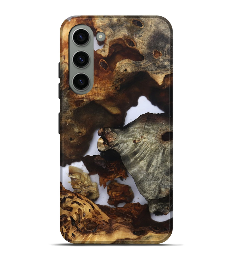 Galaxy S23 Plus Wood Live Edge Phone Case - Ensley (Clear, 832675)
