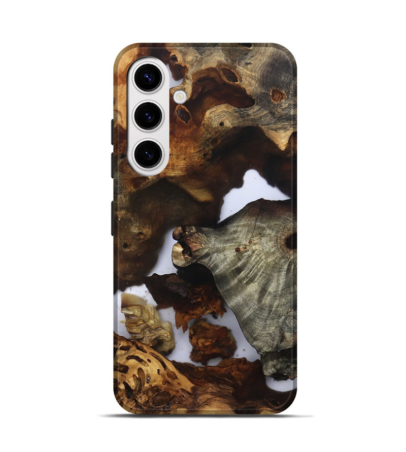 Galaxy S25 Wood Live Edge Phone Case - Ensley (Clear, 832675)