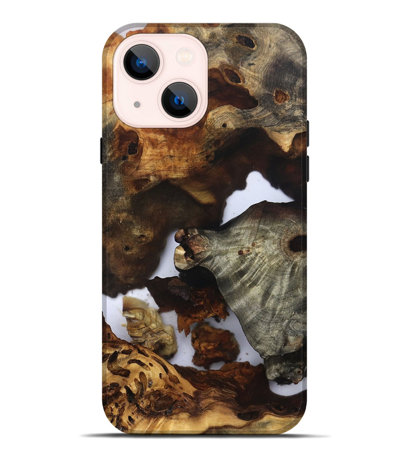 iPhone 14 Plus Wood Live Edge Phone Case - Ensley (Clear, 832675)