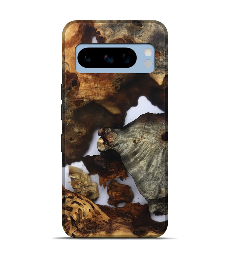 Pixel 8 Pro Wood Live Edge Phone Case - Ensley (Clear, 832675)