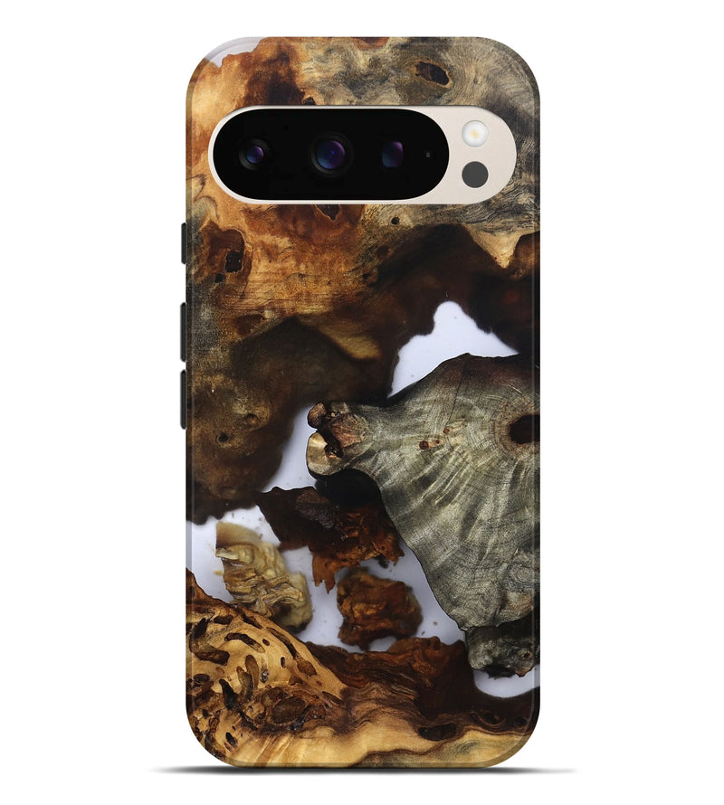 Pixel 9 Pro XL Wood Live Edge Phone Case - Ensley (Clear, 832675)